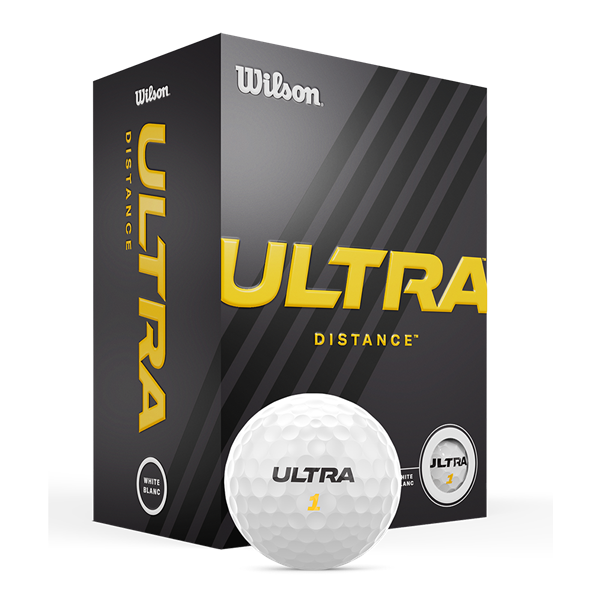 Wilson Ultra Distance White Golf Balls (24 Balls)