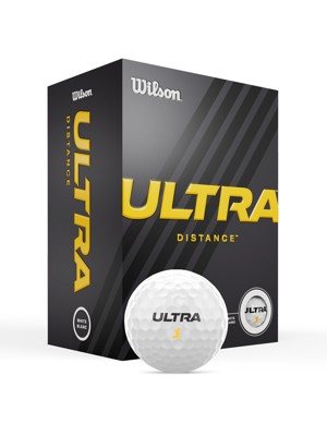 Wilson Ultra Distance White Golf Balls (24 Balls)