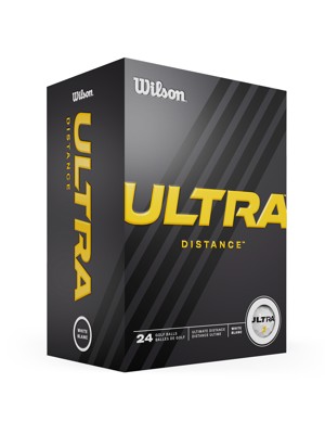 Wilson Ultra Distance White Golf Balls (24 Balls)