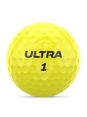 Wilson Ultra Distance Yellow Golf Ball (15 Balls)