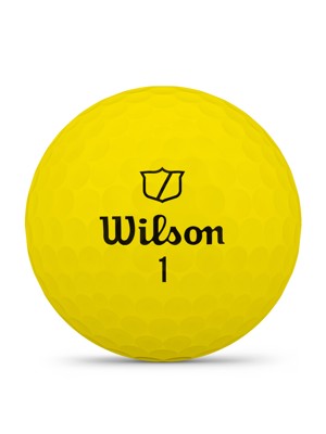 Wilson Triad Yellow Golf Balls 12 Balls