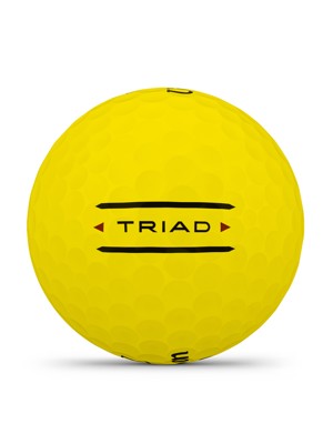 Wilson Triad Yellow Golf Balls 12 Balls