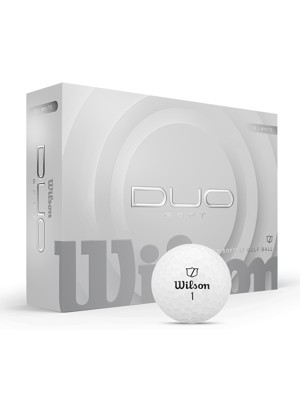 Wilson Duo Soft White Golf Balls (12 Balls)