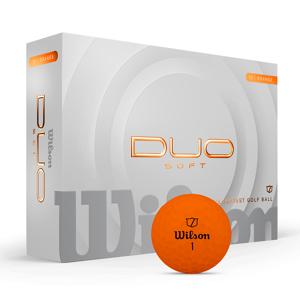 Wilson Duo Soft Orange Golf Balls 12 Balls 2025