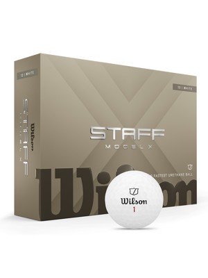 Wilson Staff Model X White Golf Balls (12 Balls)