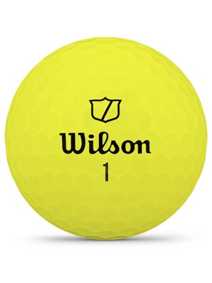 Wilson Staff Model X Yellow Golf Balls (12 Balls)