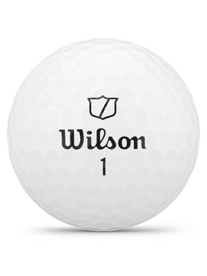 Wilson Staff Model White Golf Balls (12 Balls)