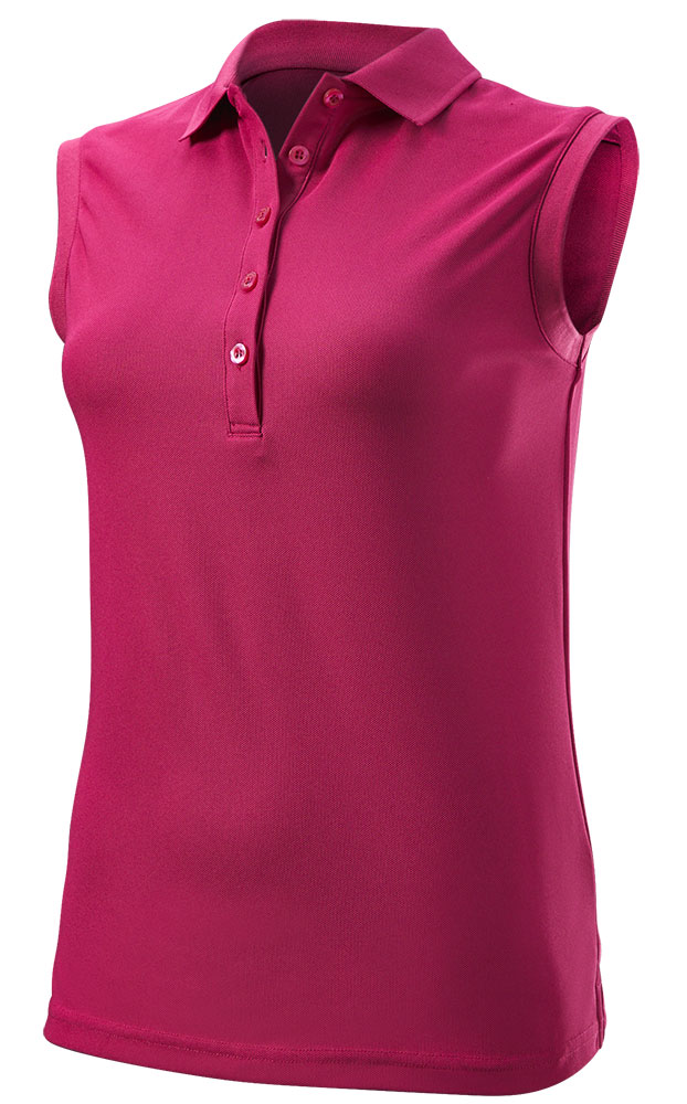 Wilson Ladies Sleeveless Polo Shirt - Golfonline