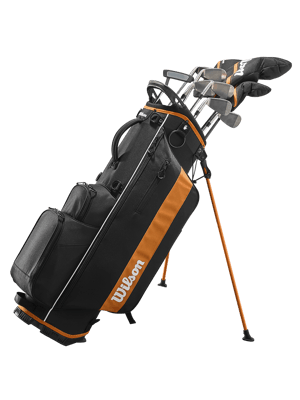 Wilson Mens X-31 Advantage Package Set (Steel/Graphite) - 1 Inch Longer