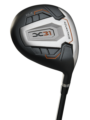 Wilson Mens X-31 Advantage Package Set (Steel/Graphite) - 1 Inch Longer