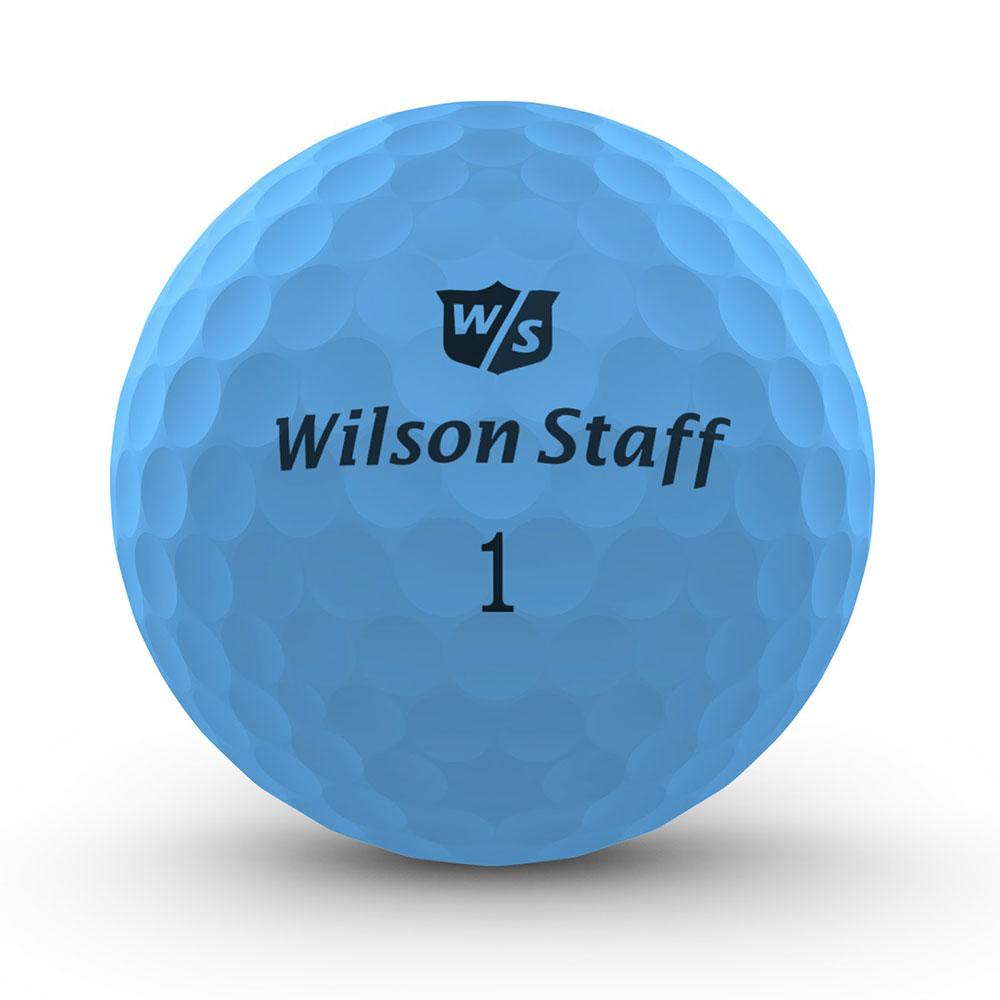 Wilson Staff DX2 Optix Blue Golf Balls (12 Balls)