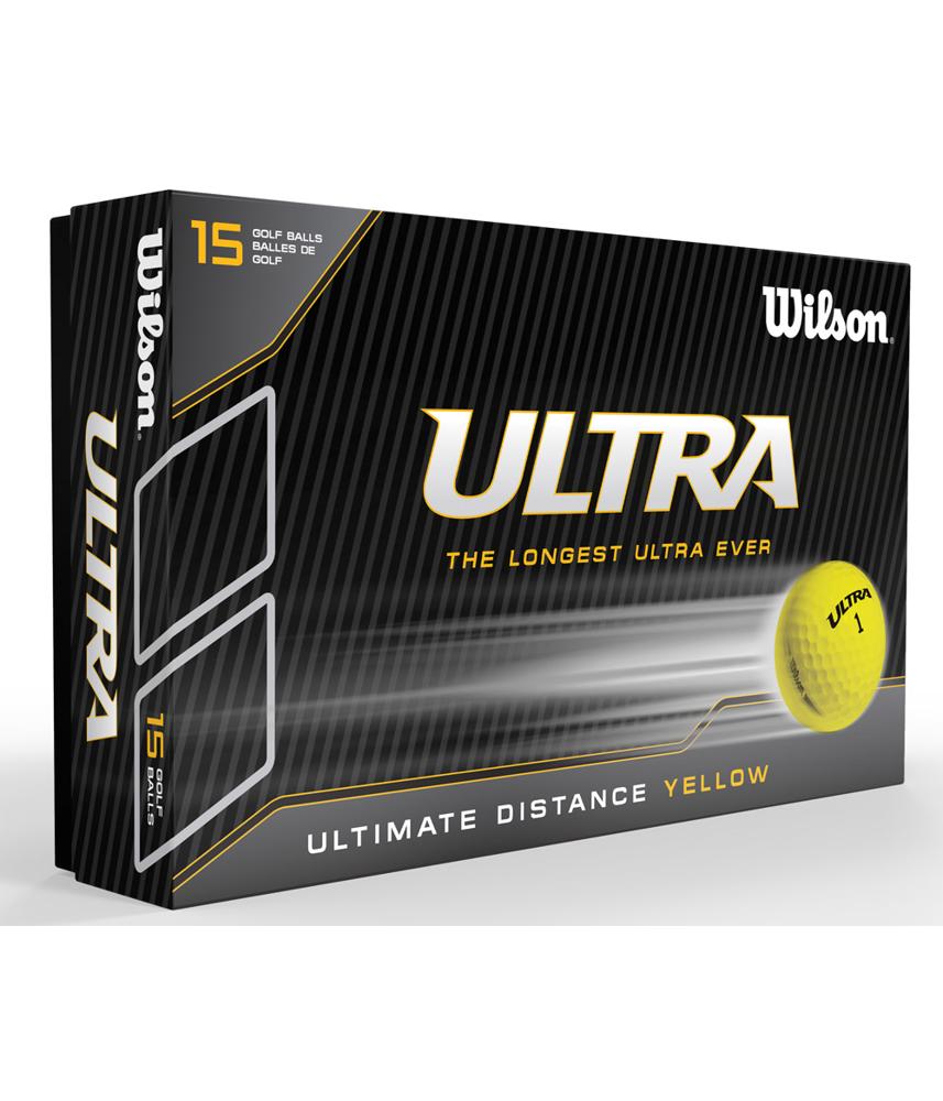 Wilson Staff Ultra Ultimate Distance Yellow Golf Balls