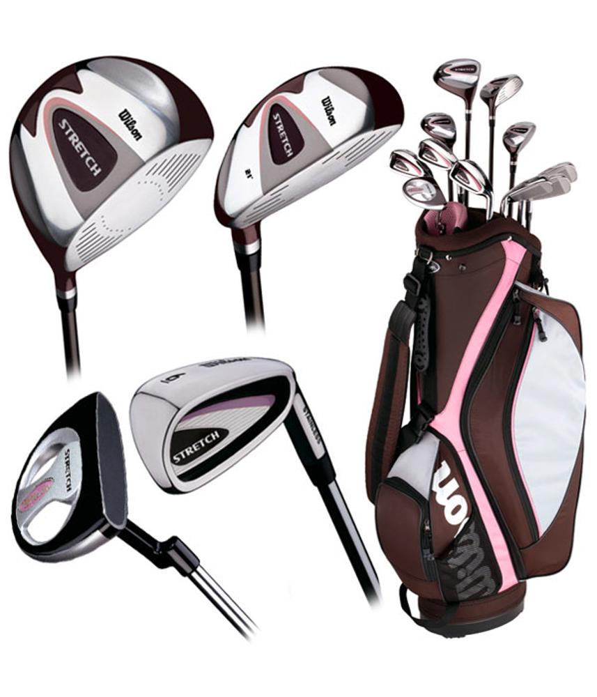 Wilson Stretch Deluxe Golf Package Ladies Graphite Shaft