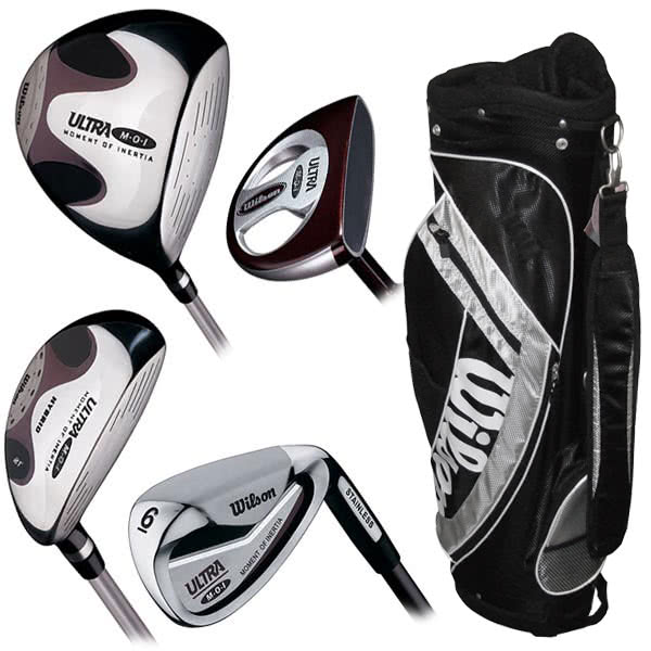 Wilson Ultra MOI Deluxe Golf Set Ladies - Complete Graphite