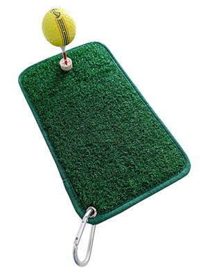 Brand Fusion Winter Golf Mat - 25 x 15 cm