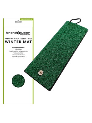 Brand Fusion Premium Winter Golf Mat - 32 x 12 cm