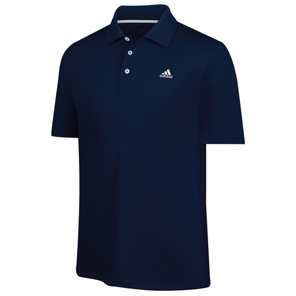 adidas Mens ClimaLite Solid Polo Shirt - Golfonline