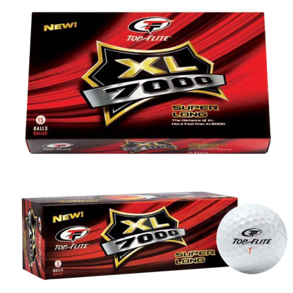 Topflite XL7000 Super Long Golf Balls 12 Balls
