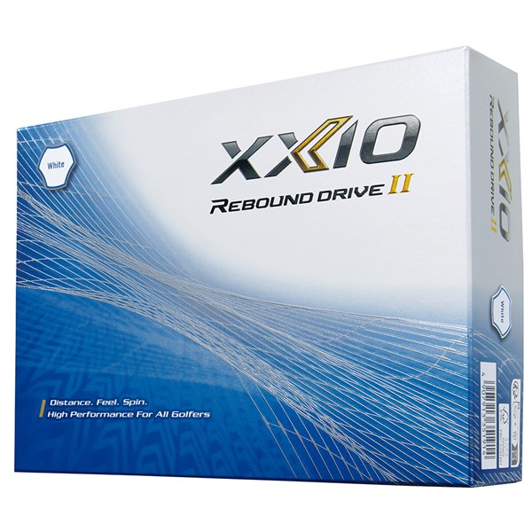 XXIO Rebound Drive 2 White Golf Balls (12 Balls)