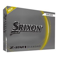 Srixon Z-Star Diamond Golf Pure White Balls 2023