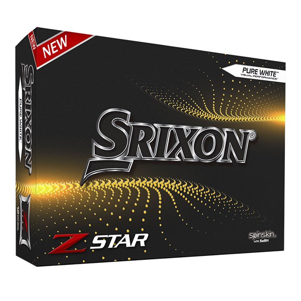 Srixon Z-Star White Golf Balls (12 Balls)
