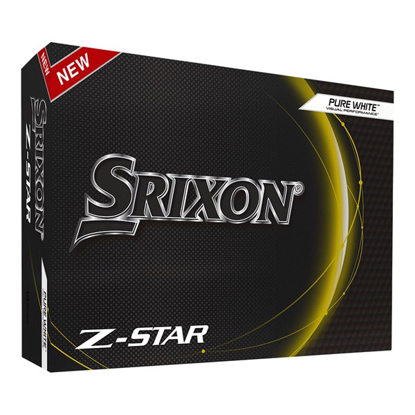 Srixon Z-Star Pure White Golf Balls (12 Balls) 2023