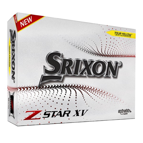 Srixon Z-Star XV Yellow Golf Balls (12 Balls)