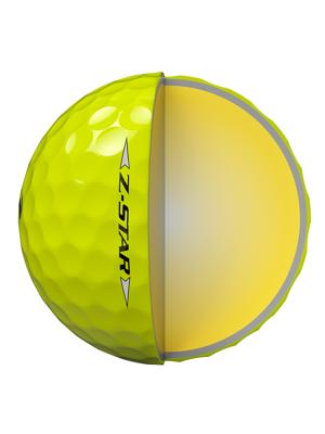 Srixon Z-Star Tour Yellow Golf Balls (12 Balls)