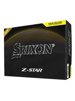 Srixon Z-Star Tour Yellow Golf Balls (12 Balls)