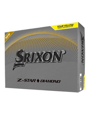Srixon Z-Star Diamond Tour Yellow Golf Balls (12 Balls)