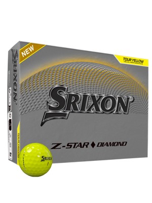Srixon Z-Star Diamond Tour Yellow Golf Balls (12 Balls)