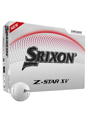 Srixon Z-Star XV Pure White Golf Balls (12 Balls)