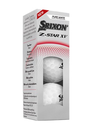 Srixon Z-Star XV Pure White Golf Balls (12 Balls)