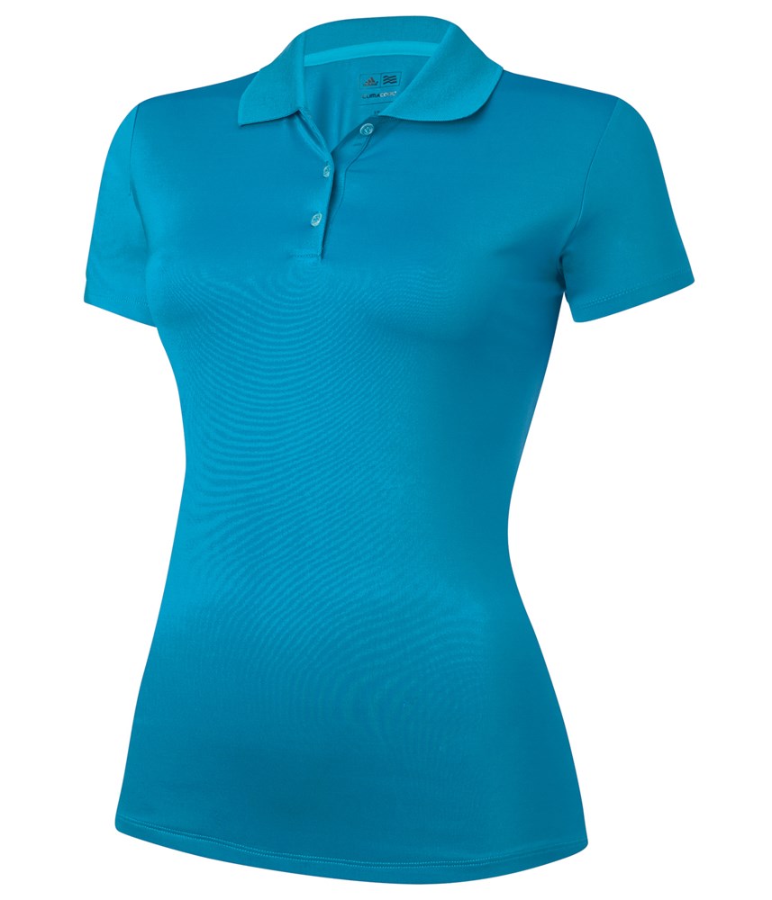 adidas Ladies Climalite Solid Jersey Polo Shirt 2014 | GolfOnline