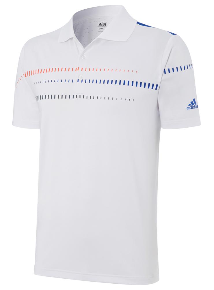 adidas Mens ClimaCool Digital Print Polo Shirt