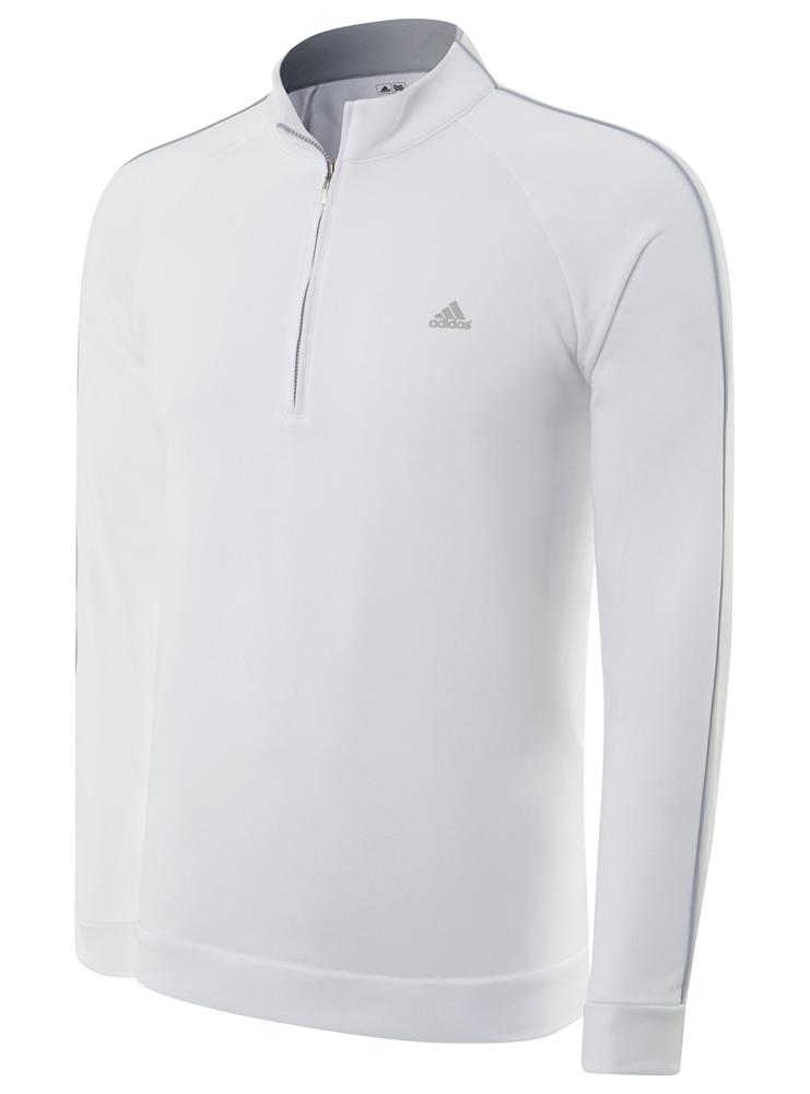 adidas Mens ClimaLite 1/4 Zip Contrast Pullover 2014 - Golfonline