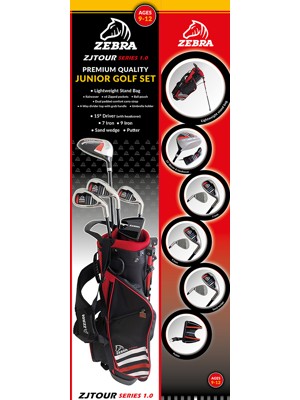 Zebra Golf Junior ZJTour Package Set - Age 9-12