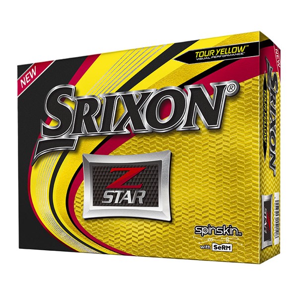 Srixon Z-Star Tour Yellow Golf Balls (12 Balls) 2019