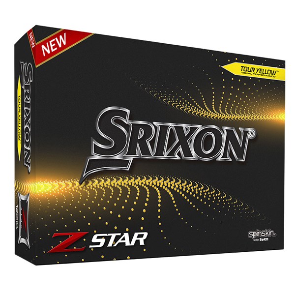 Srixon Z Star Tour Yellow Golf Balls (12 Balls)
