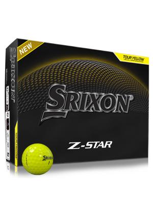 Srixon Z-Star Tour Yellow Golf Balls (12 Balls)