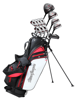 MacGregor Mens ZT1 Golf Package Set (Steel/Graphite)