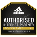 Authorised Online retailor for Adidas Golf