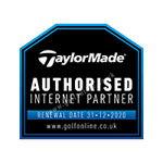 Authorised Online retailer for TaylorMade Golf