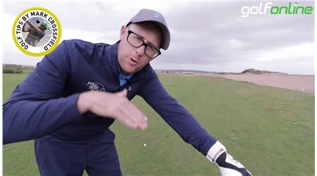 How to hit the ball from a Downhill Lie?