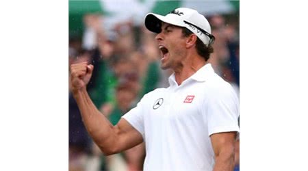Adam Scott Edges Out Tiger Woods to Win Player of the Year
