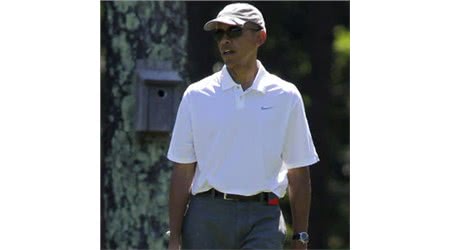 Barack Obama Spotted Using Game Golf
