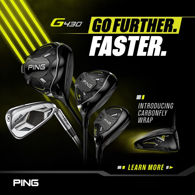 Banner the-ping-g430-golf-club-range-forward-faster-nd-801285233