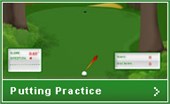 Golf Online's Putting Practice Game