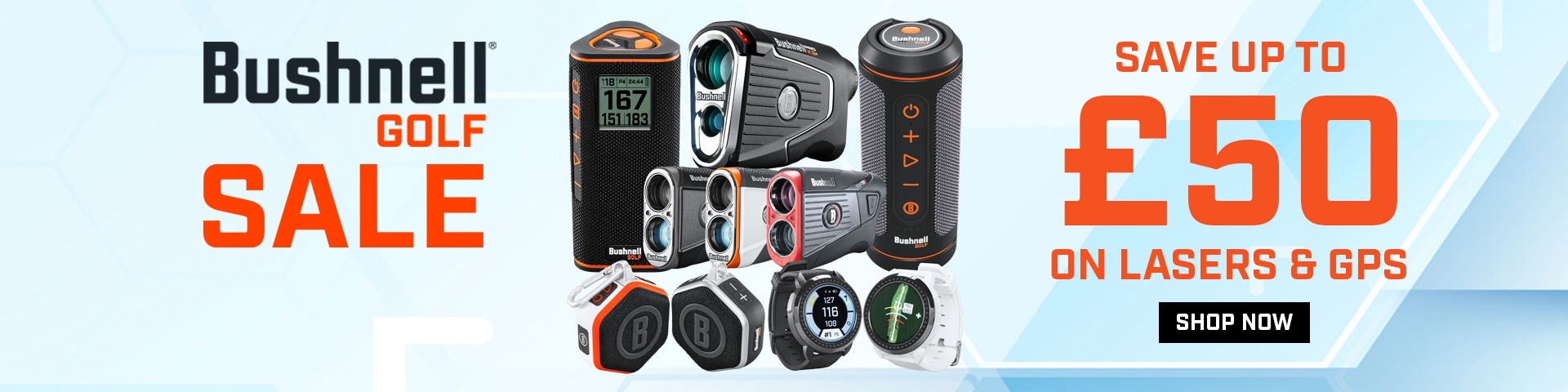 Banner bushnell-golf