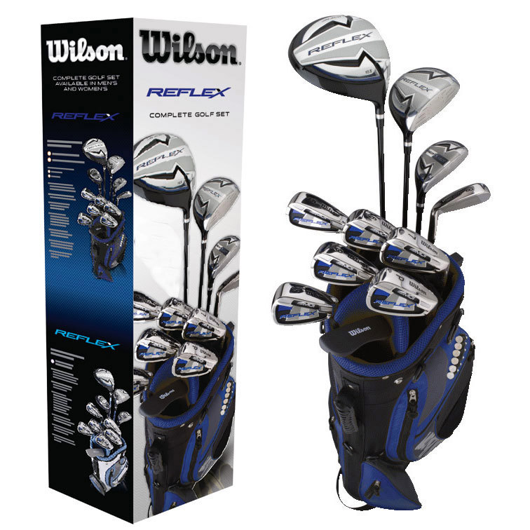 Wilson Reflex Golf Package Set (Steel/Graphite) 2011